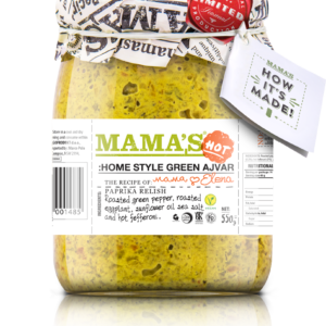 MAMA'S Homestyle Green Ajvar | Hot
