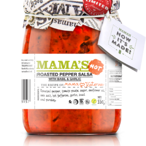 MAMA'S Roasted Pepper Salsa Hot